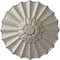 Ekena Millwork Shakuras Ceiling Medallion (Fits Canopies up to 1 3/8"), Hand-Painted Pearl White, 9"OD x 1 3/8"P CM09SHPWS - alternate 1